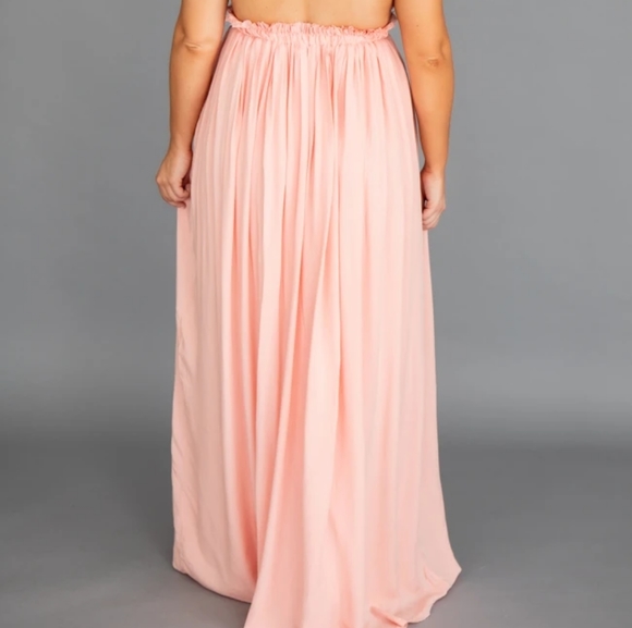 ONCE IN A LIFETIME LIGHT PINK MAXI DRESS - Picture 6 of 6